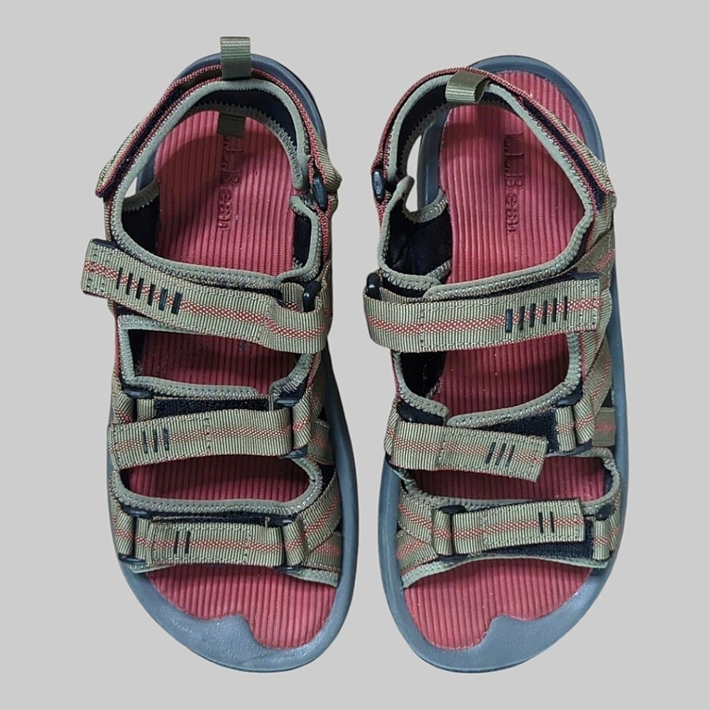 LL Bean Men's Monhegan VERTIGRIP Soles Rugged All Terrain Hiking Sandals 9